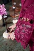 MARIA B EID COLLECTION UNSTITCHED EL-23-09-Magenta - Riwayat-e-khas