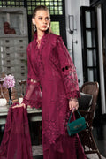 MARIA B EID COLLECTION UNSTITCHED EL-23-09-Magenta - Riwayat-e-khas