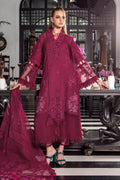 MARIA B EID COLLECTION UNSTITCHED EL-23-09-Magenta - Riwayat-e-khas