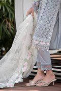 MARIA B EID LAWN COLLECTION EL-23-10-Ice Blue - Riwayat-e-khas