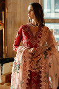 MUSHQ- SCARLET- ASTORIA FESTIVE LAWN '23 - Riwayat-e-khas
