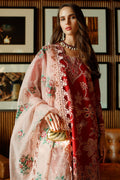 MUSHQ- SCARLET- ASTORIA FESTIVE LAWN '23 - Riwayat-e-khas