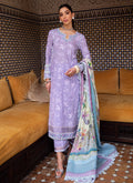 FARAH TALIB AZIZ-ZAT LAVENDER -KESH LAWN'23 - Riwayat-e-khas