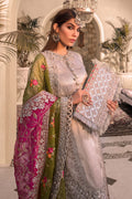 MARIA B Silver BD-2601 MBROIDERED - Riwayat-e-khas