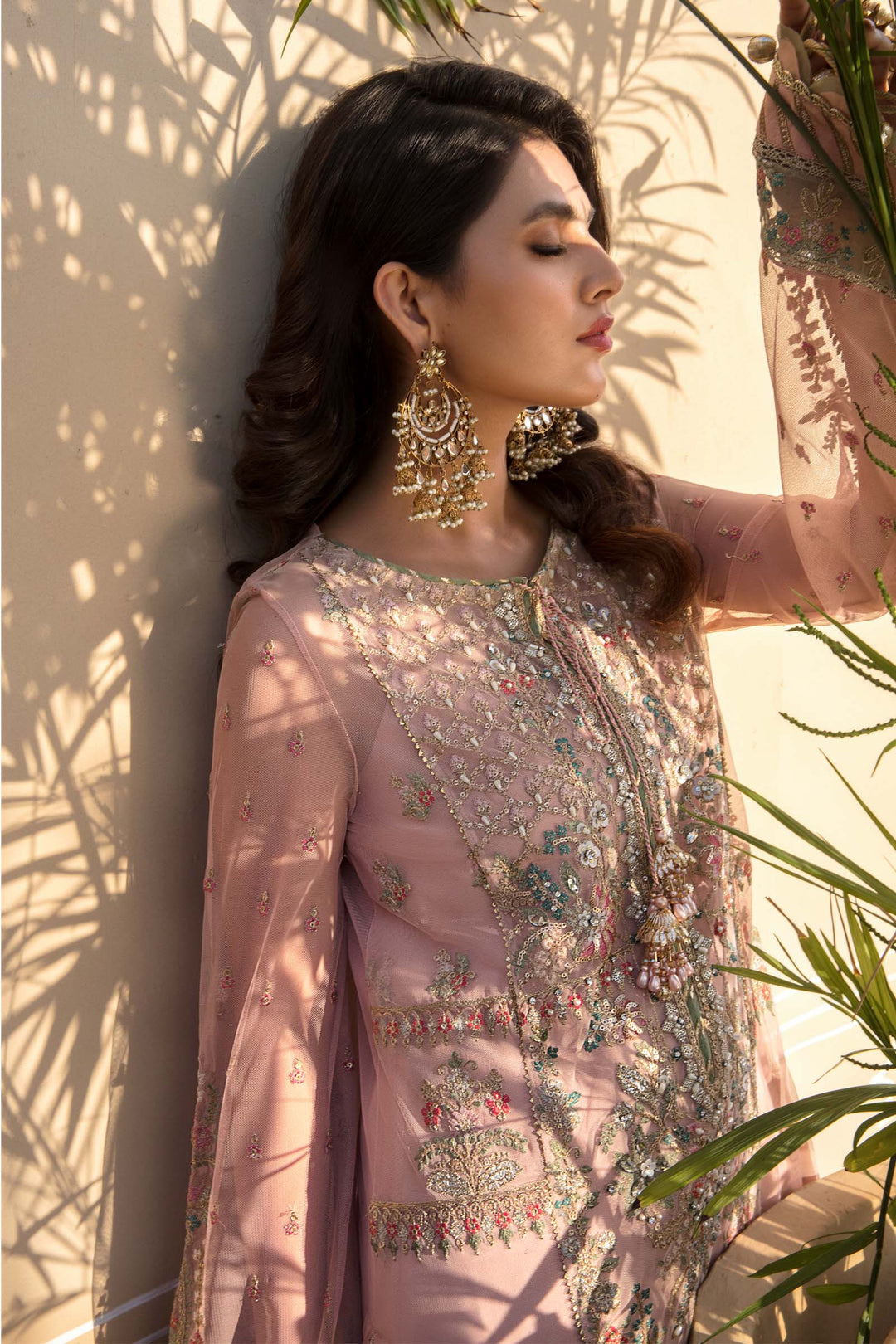 MARIA B Sea Green BD-2607 MBROIDERED - Riwayat-e-khas