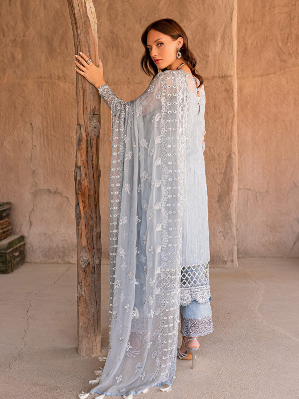 GULAAL EMBROIDERED CHIFFON-SAMARAH-04-COLLECTION'22 - Riwayat-e-khas