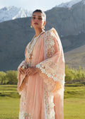 CRIMSON LUXE LAWN Summer in the Meadows - D1 B Stitched - Riwayat-e-khas