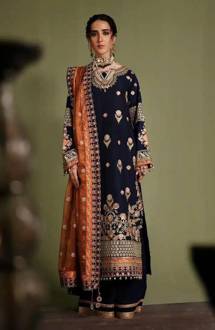 Emaan Adeel | Noori Silk Formals 23 | NR 07 DIVANI - House Of Anaya