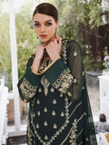 Saad Shaikh Ella Unstitched Embroidered Luxury Chiffon 3Pc Suit DSG-09 - Riwayat-e-khas