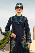 MARIA B EMBROIDED UNSTITCHED LAWN D-2313-B - Riwayat-e-khas