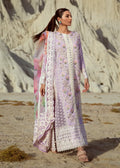 Crimson X Saira Shakira Lawn 2022 - D7 Chikkankari Reinvented A Amethyst - TC-140 - Riwayat-e-khas