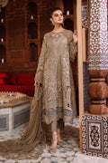 Maria .B MBROIDERED – Coffee (BD-2501) - Riwayat-e-khas