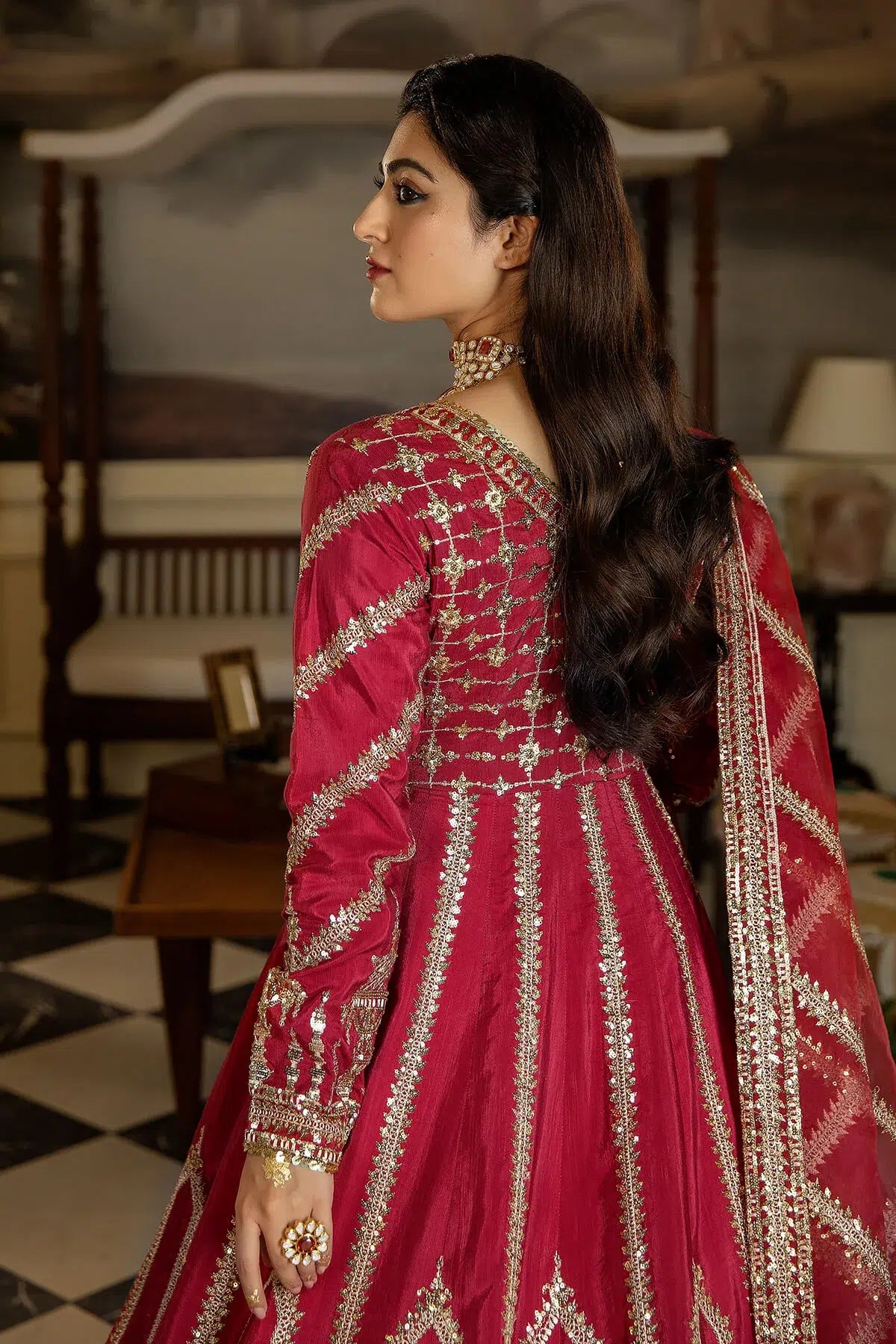 Imrozia Premium | Jahaan Ara Wedding Formals 23 | SRS-06 Surkh Roo - House Of Anaya