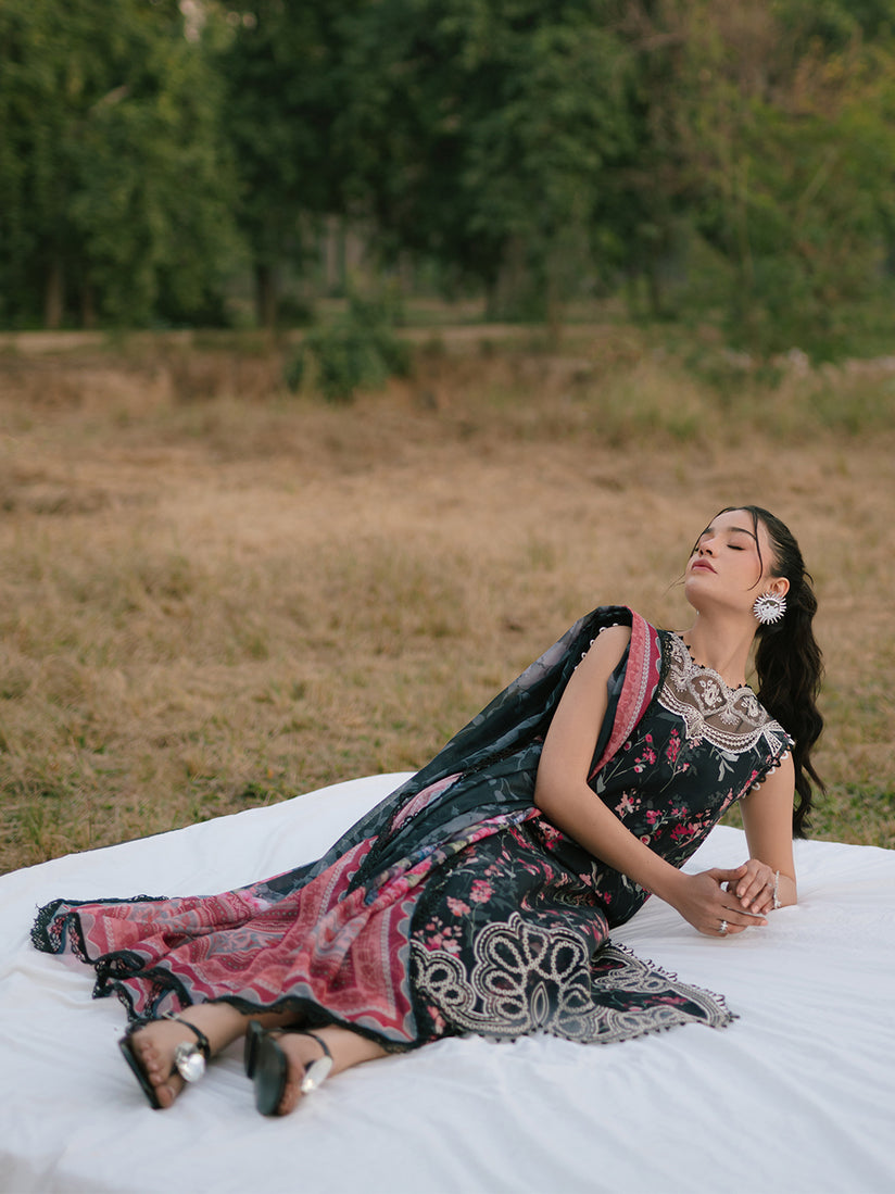 Parishay | Ivy Bloom Luxury Lawn | IVY-08