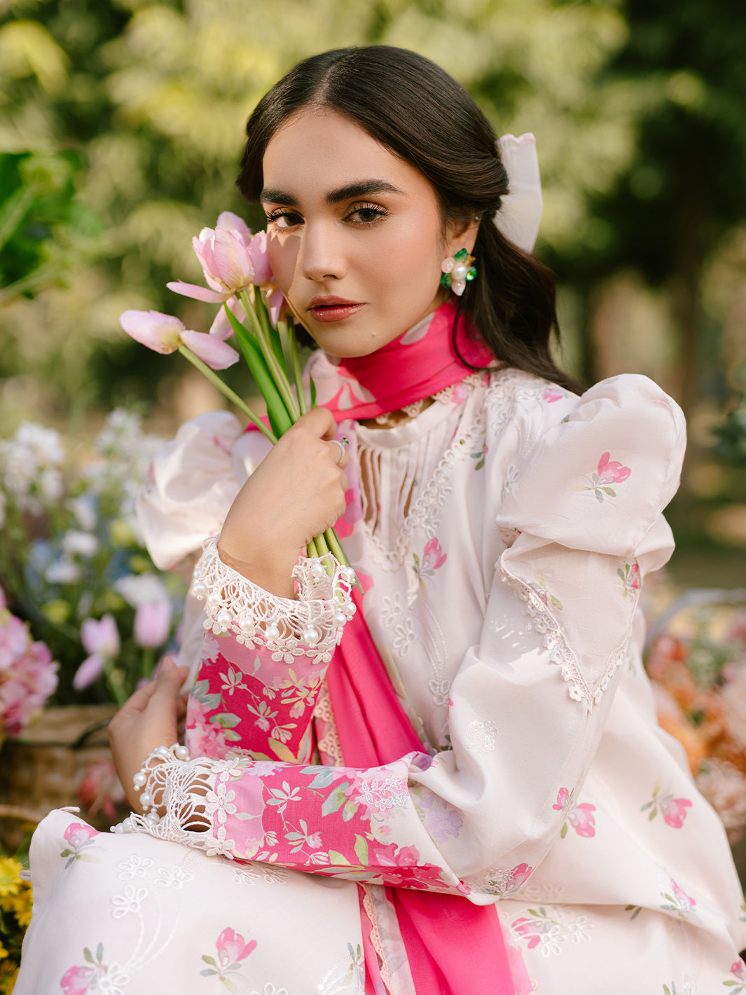 Parishay | Ivy Bloom Luxury Lawn | IVY-09