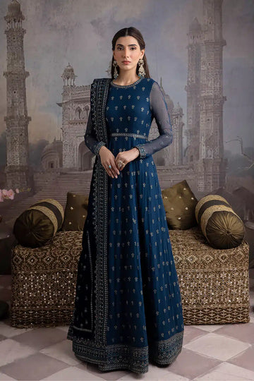 Iznik | Festive Velvet 23 | IV-25 RAQS - House Of Anaya