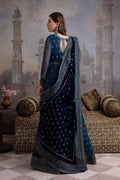 Iznik | Festive Velvet 23 | IV-25 RAQS - House Of Anaya