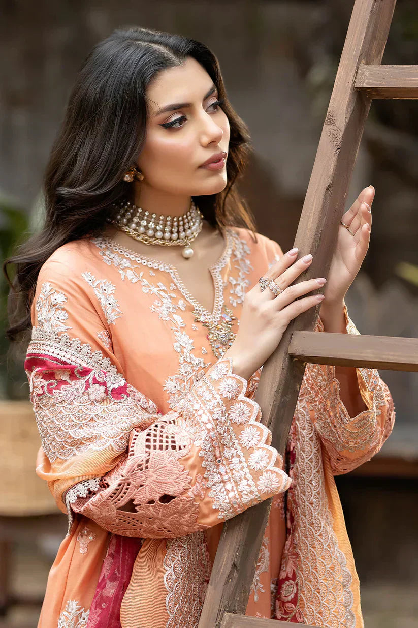 Imrozia Premium | Gulposh Luxury Lawn 24 | S.L 47 Zafiah - House Of Anaya