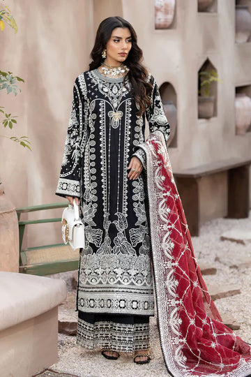 Imrozia Premium | Gulposh Luxury Lawn 24 | S.L 48 Aafia - House Of Anaya
