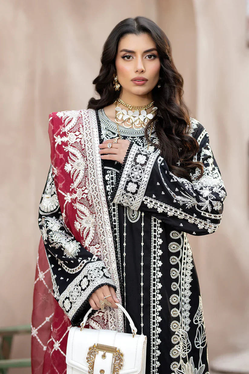 Imrozia Premium | Gulposh Luxury Lawn 24 | S.L 48 Aafia - House Of Anaya