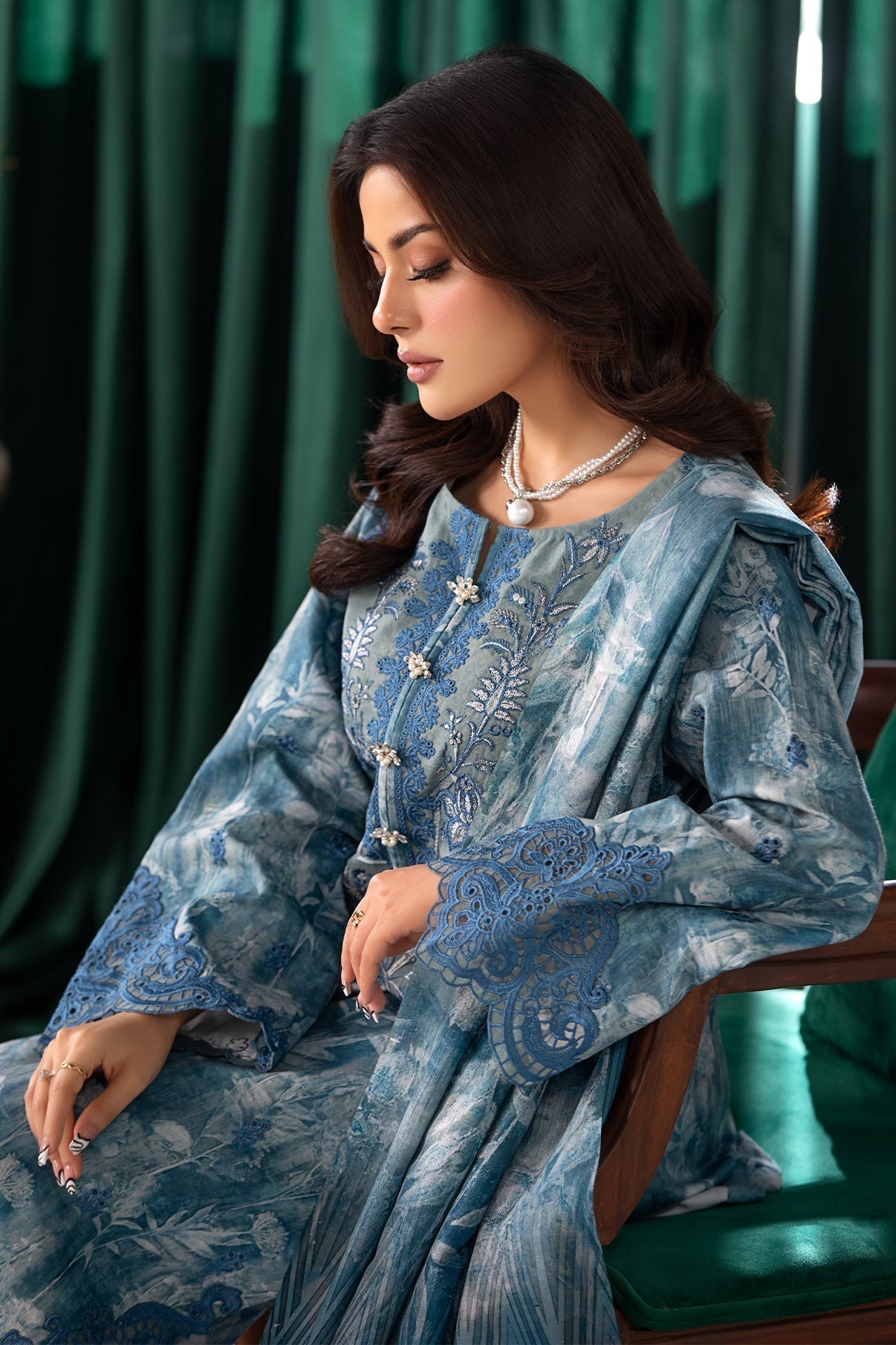 Imrozia Premium | Masakali Winter Pret | I.P-82 Hala - House Of Anaya