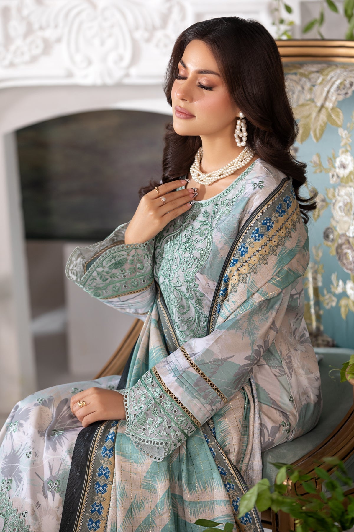 Imrozia Premium | Masakali Winter Pret | I.P-83 Mahnoor - House Of Anaya