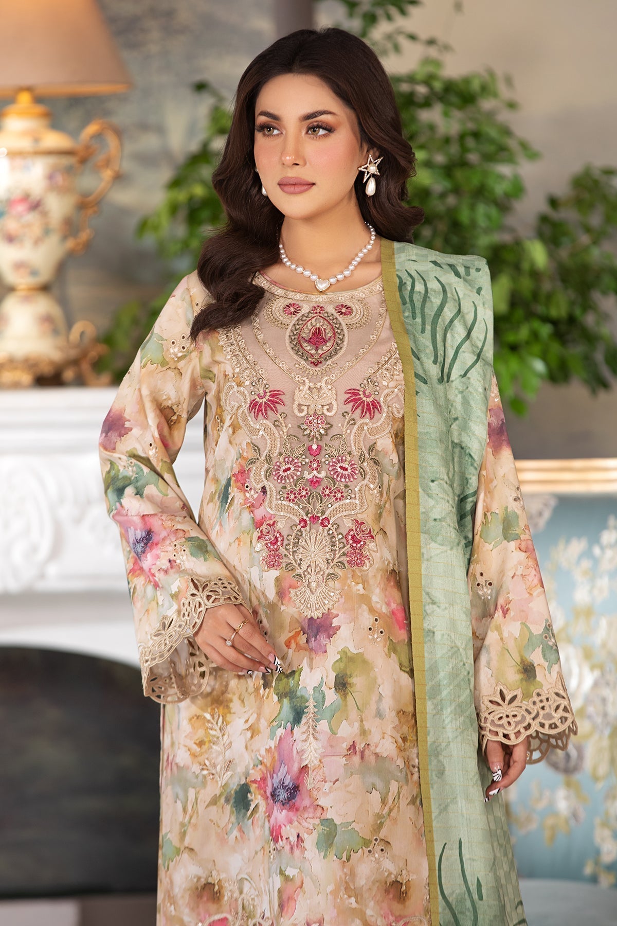 Imrozia Premium | Masakali Winter Pret | I.P-85 Resham - House Of Anaya