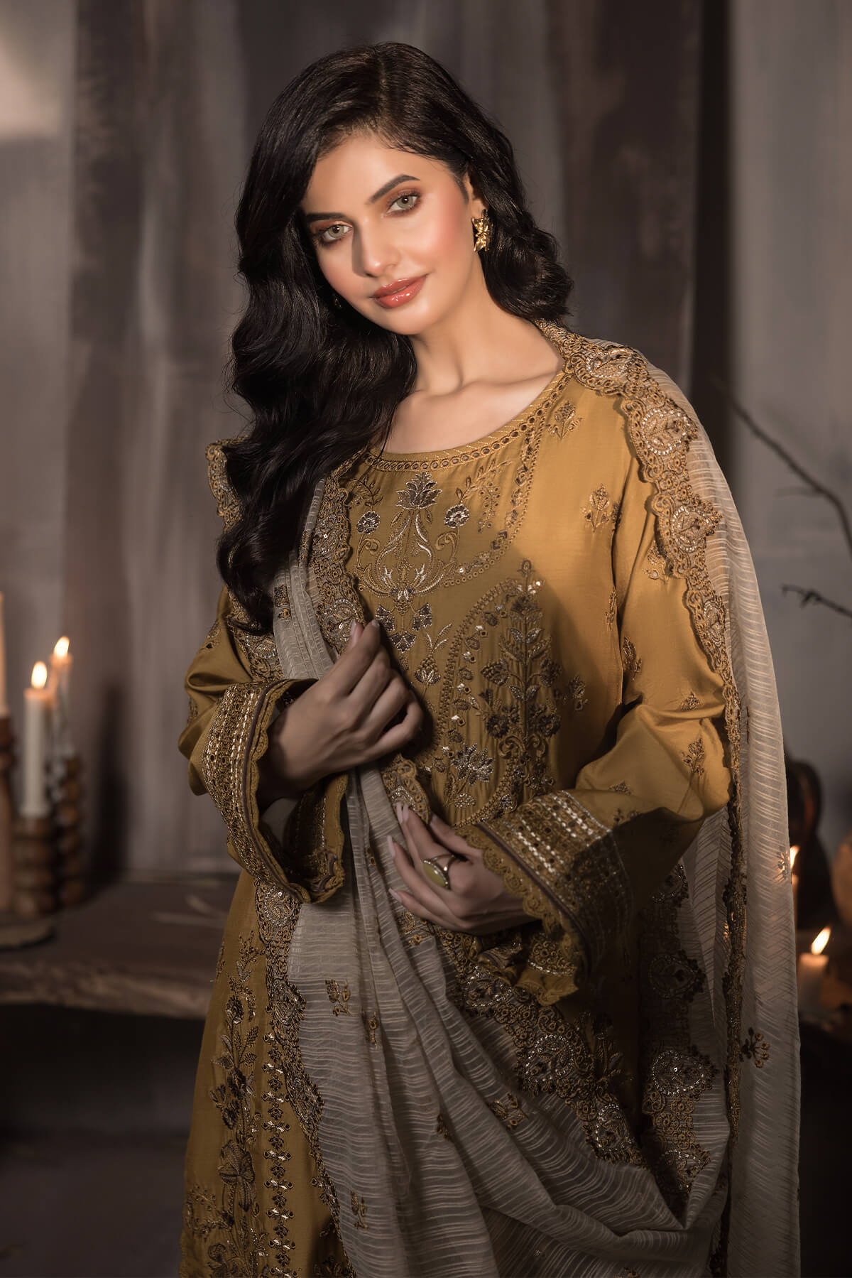 Imrozia Premium | Sehar Winter Collection | I.P-70 Sunheri