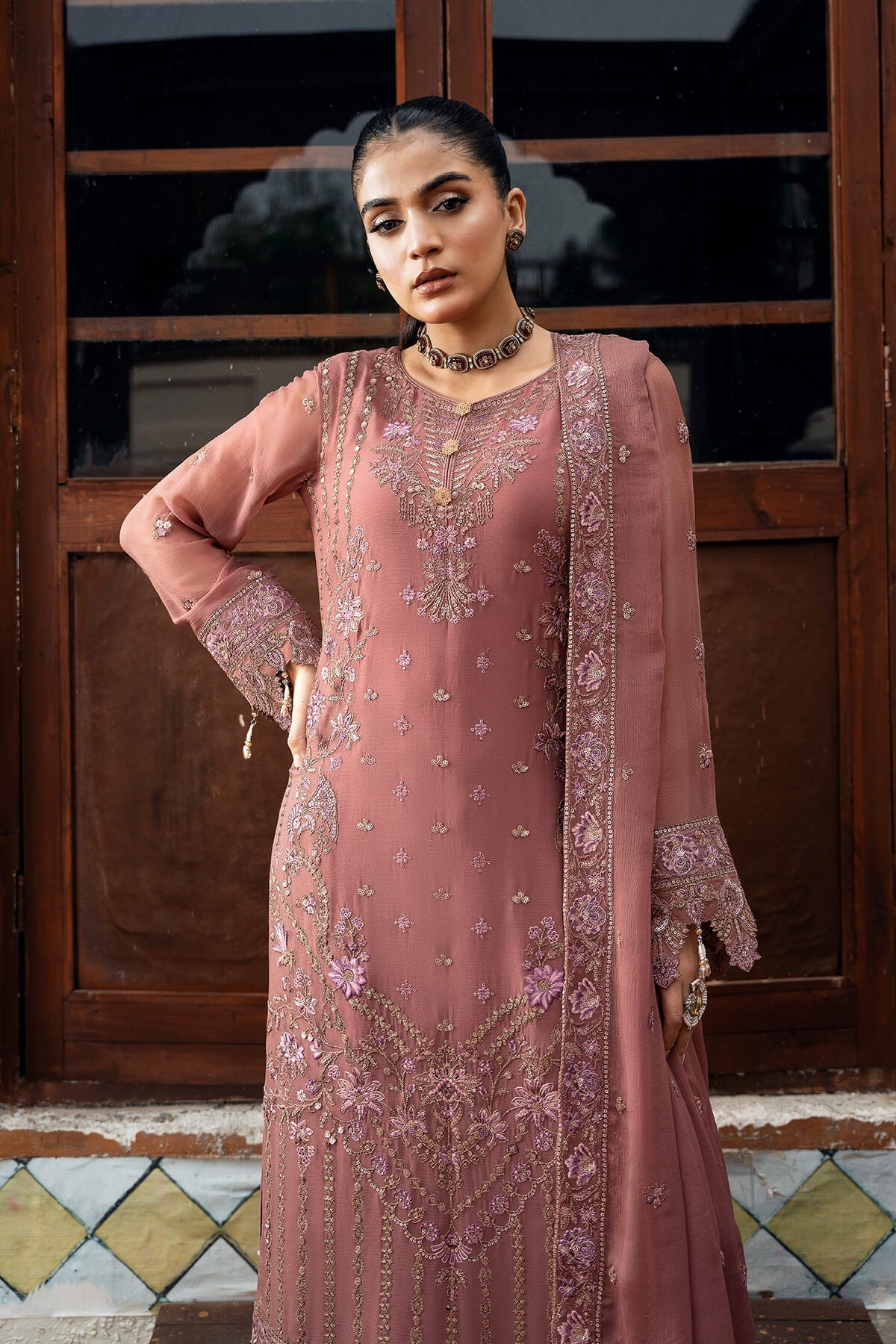 Imrozia Premium | Sitarah Luxury Chiffon 24 | I-216 Parnoor