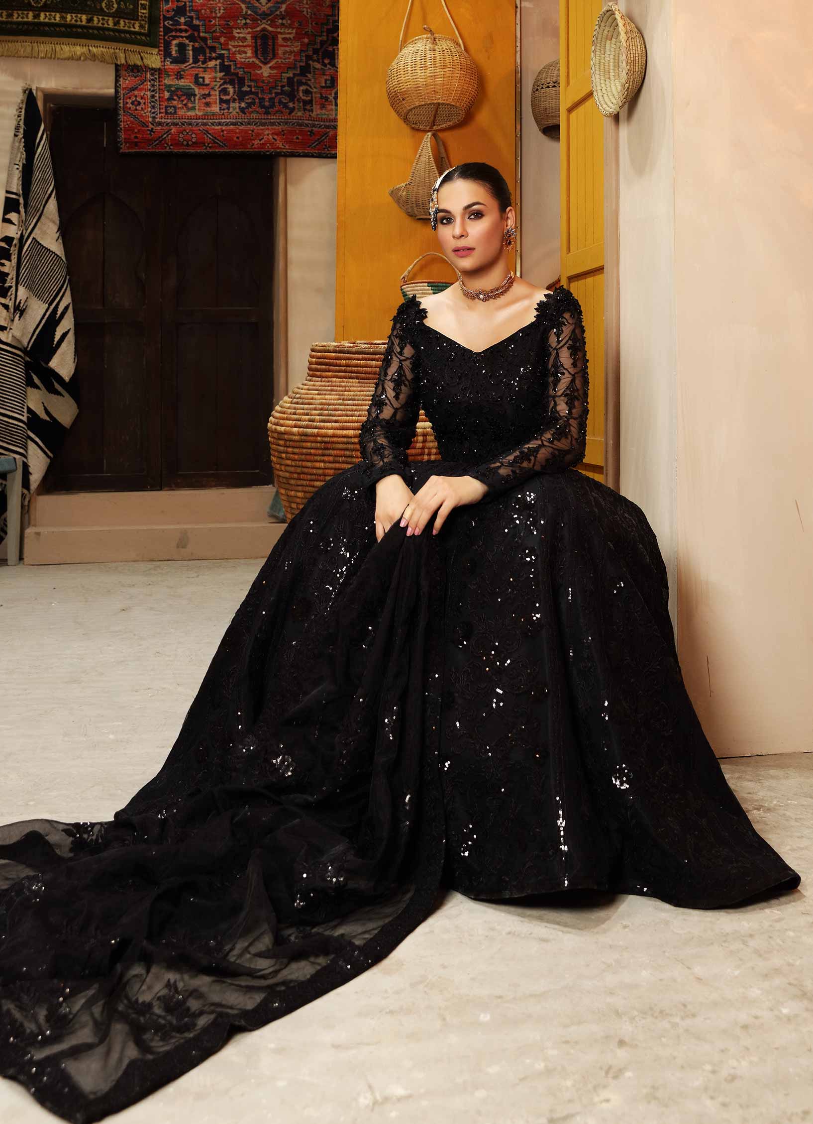 Waqas Shah | Ishq Naama | Black Blossom - House of Zarish