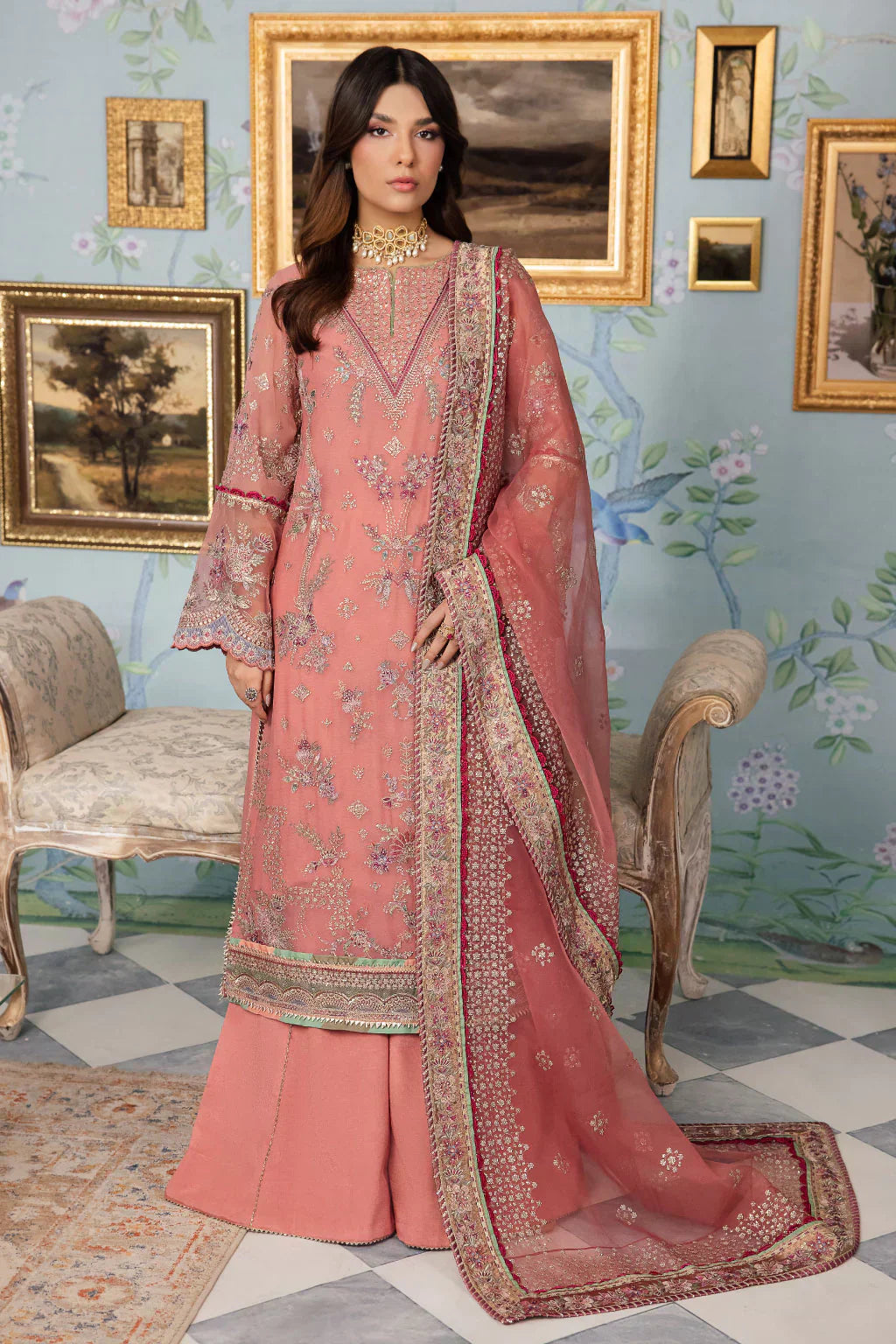 Iznik | Chinnon Chiffon | CC-35 DAREEN - House Of Anaya