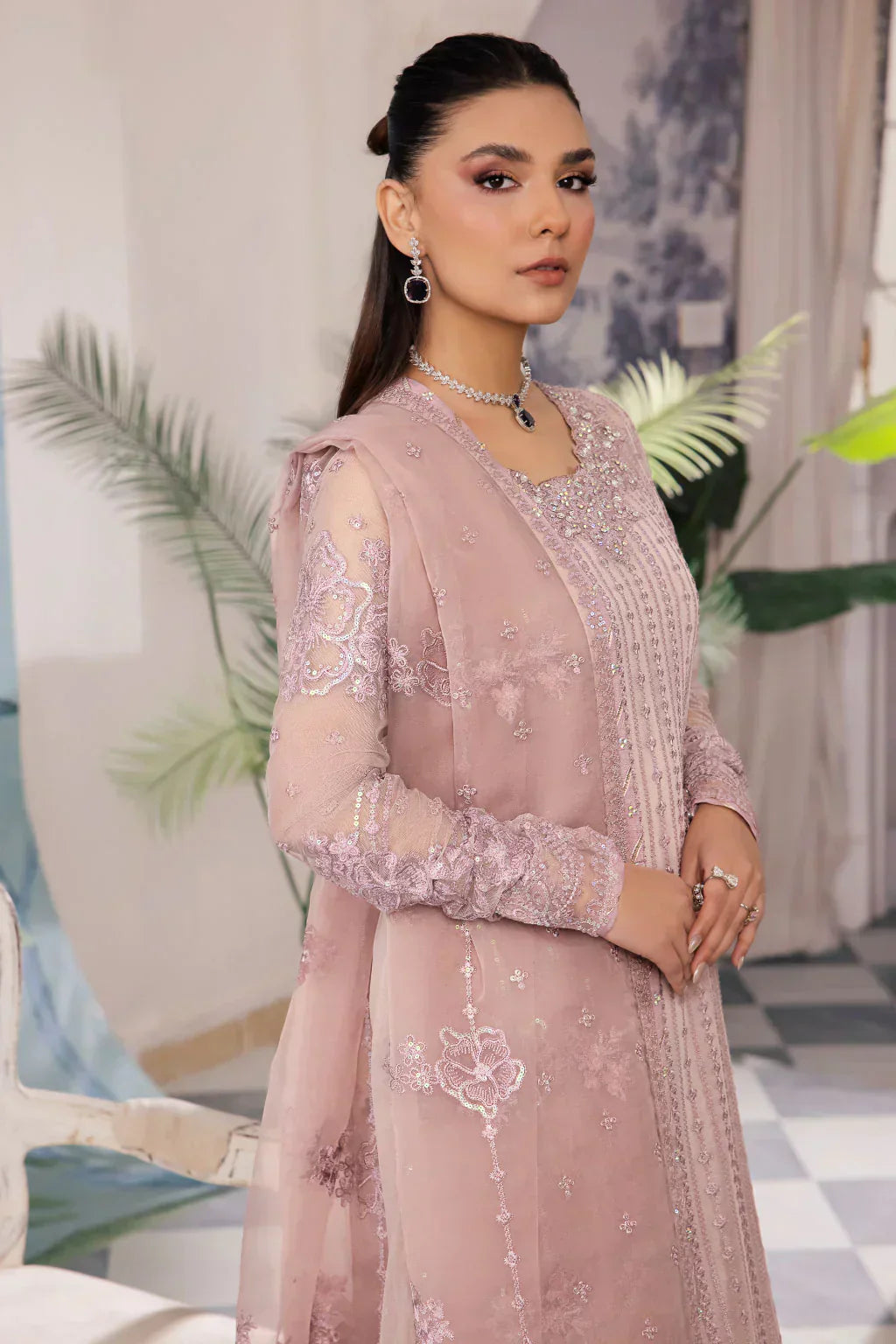 Iznik | Chinnon Chiffon | CC-39 BAREEN - House Of Anaya