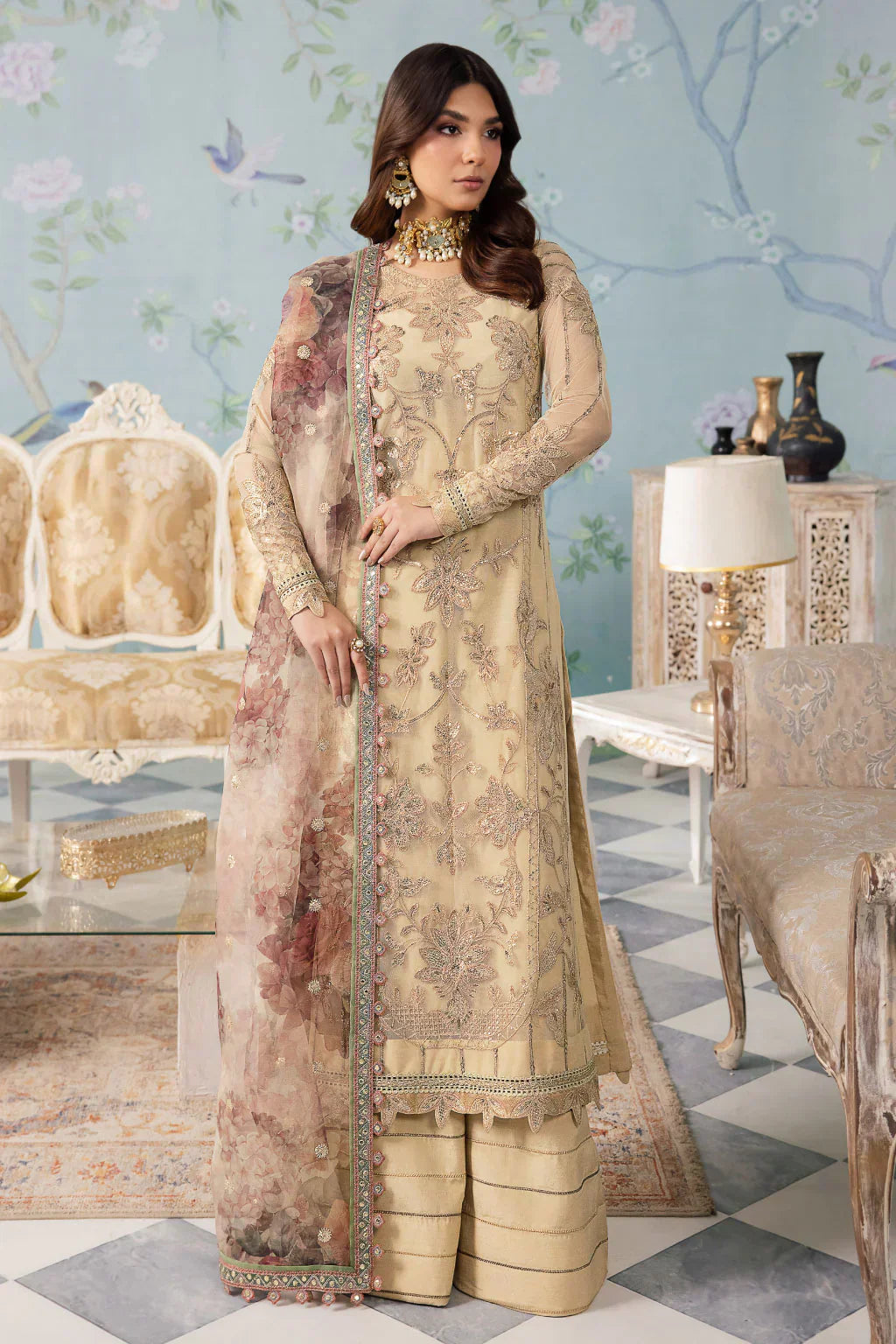 Iznik | Chinnon Chiffon | CC-31 ALYA - House Of Anaya