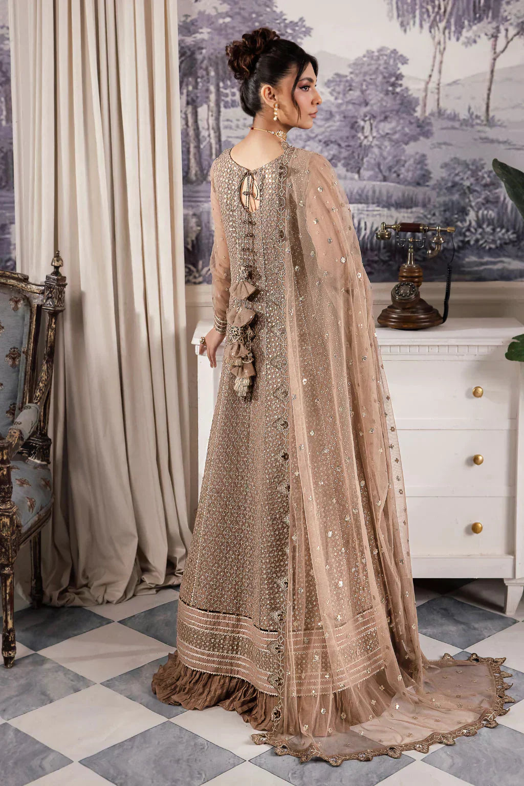 Iznik | Chinnon Chiffon | CC-36 DAMIYAH - House Of Anaya