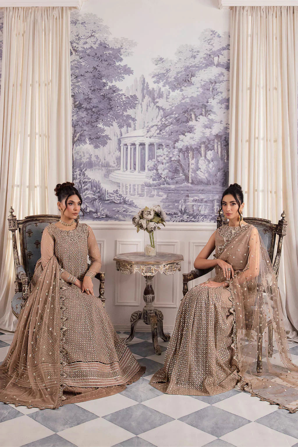 Iznik | Chinnon Chiffon | CC-36 DAMIYAH - House Of Anaya