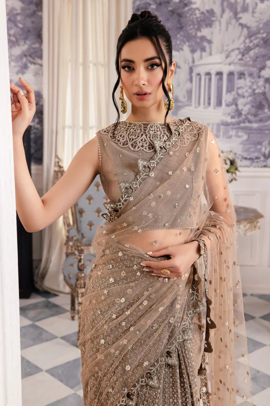 Iznik | Chinnon Chiffon | CC-36 DAMIYAH - House Of Anaya
