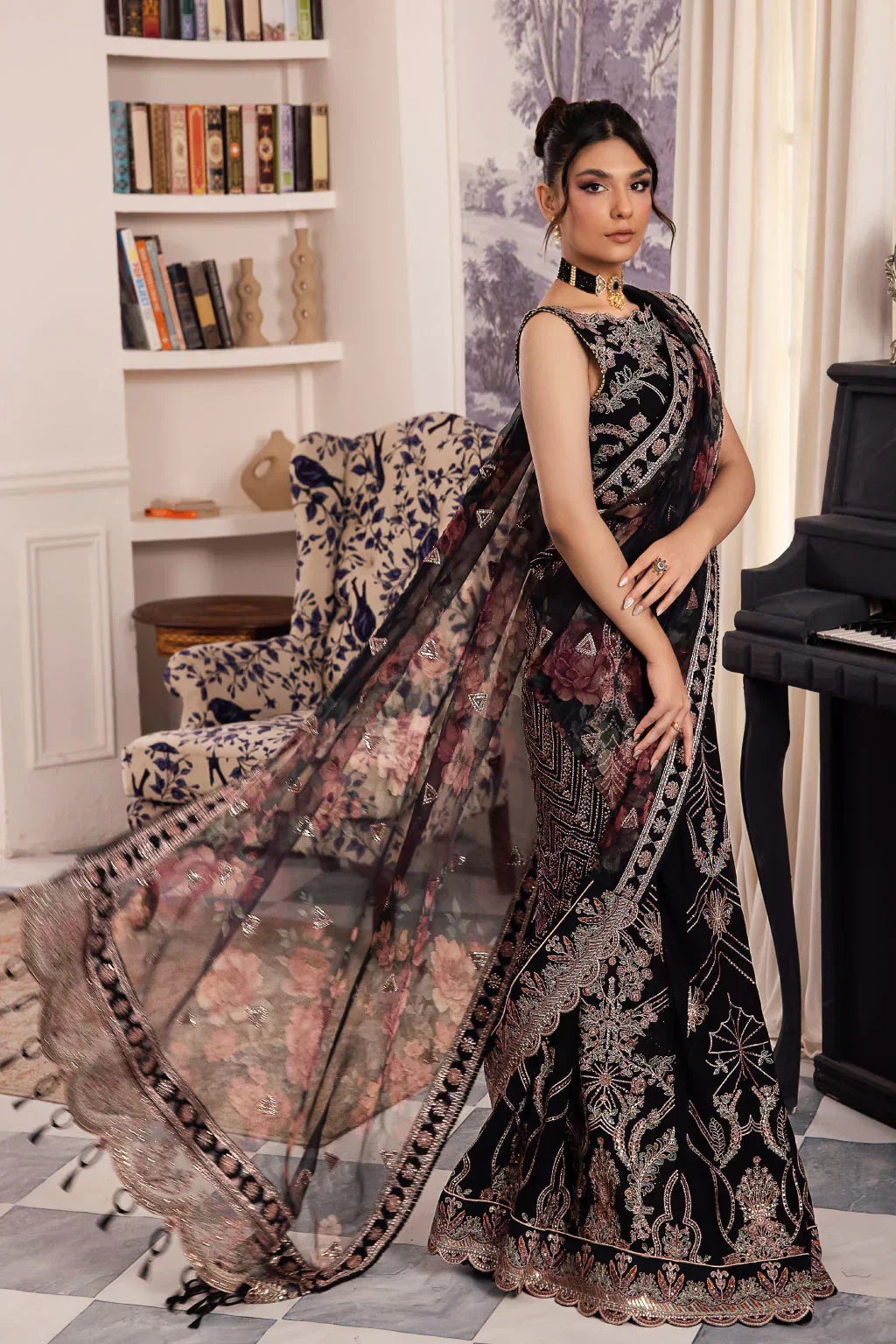Iznik | Chinnon Chiffon | CC-32 KIAH - House Of Anaya