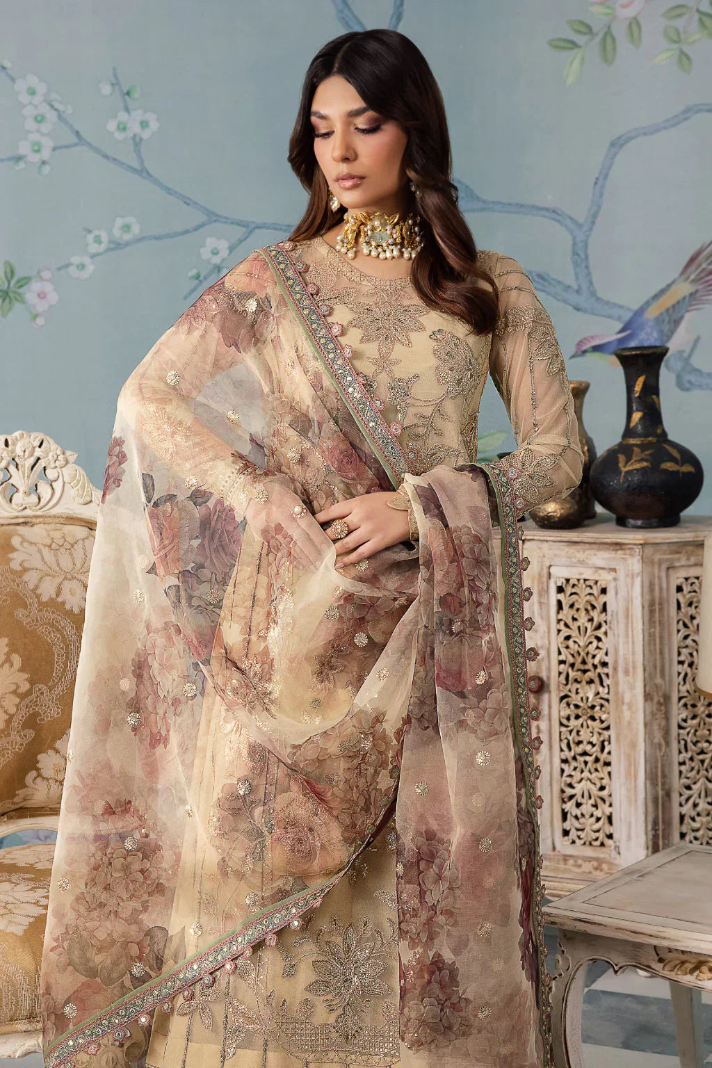 Iznik | Chinnon Chiffon | CC-31 ALYA - House Of Anaya