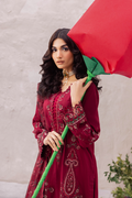 Iznik | Dahlia Embroidered Lawn | DL-01 - House Of Anaya