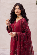 Iznik | Dahlia Embroidered Lawn | DL-01 - House Of Anaya
