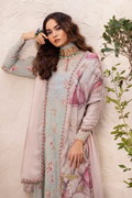 Iznik | Dahlia Embroidered Lawn | DL-10 - House Of Anaya