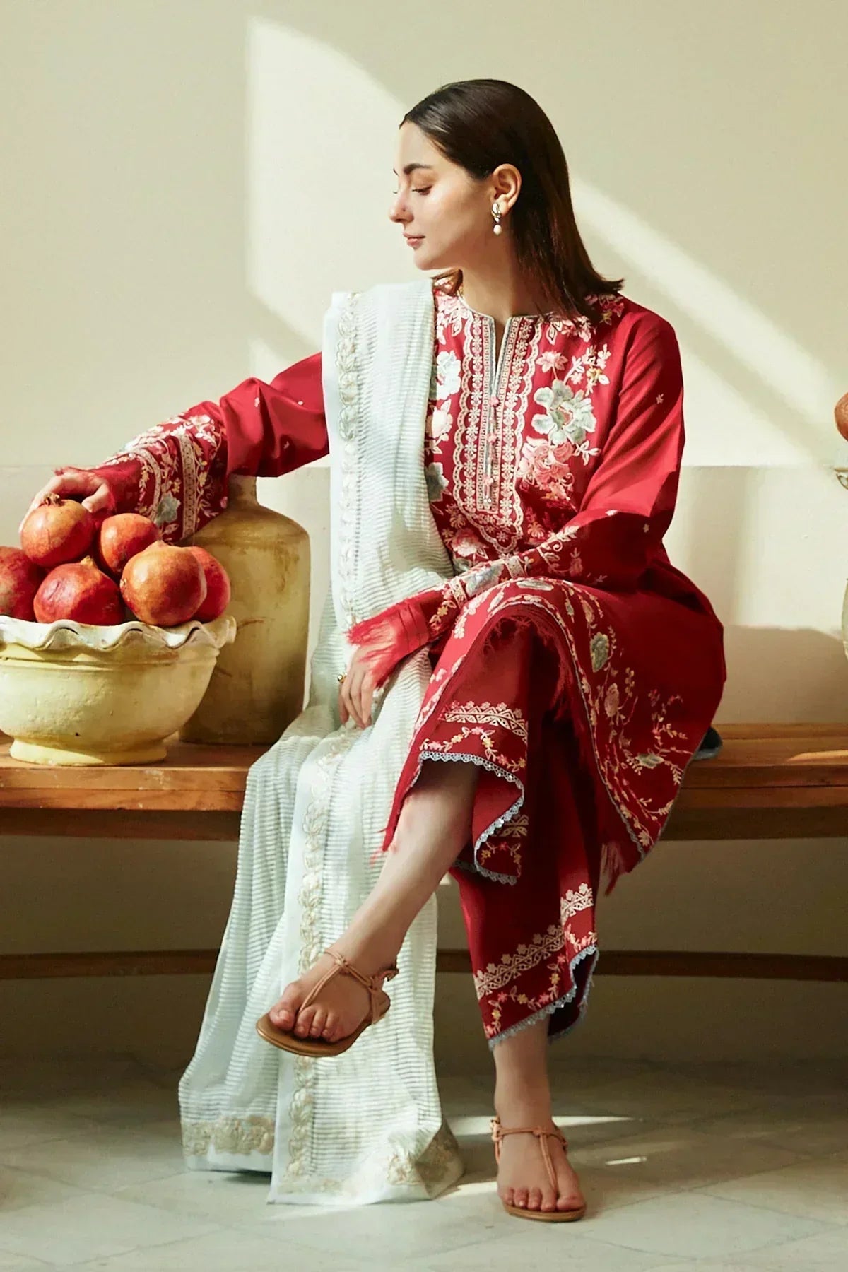 Zara Shahjahan | Coco Lawn 24 | JANAAN-7A - House of Zarish