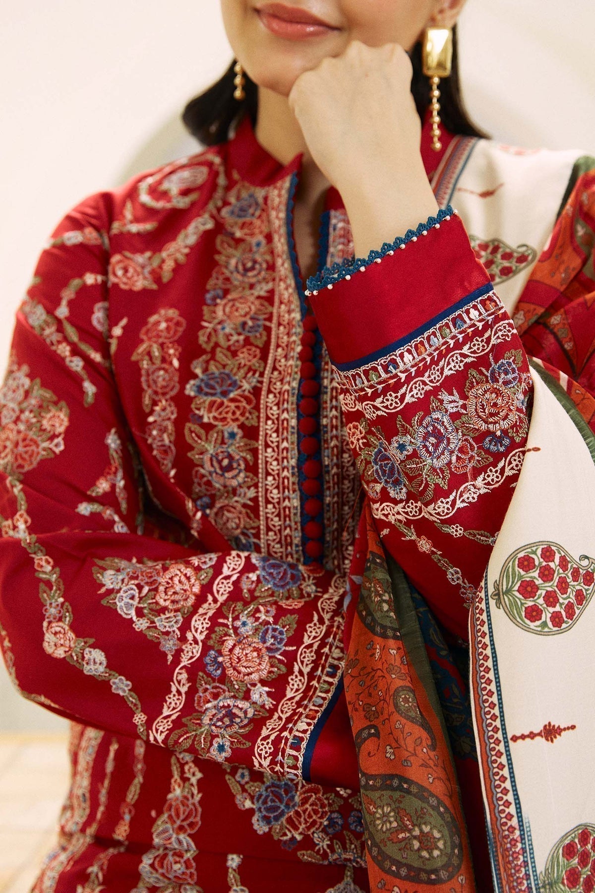 Zara Shahjahan | Coco Lawn Eid Edit 24 | KASHMIR KALI-D3 - House of Zarish