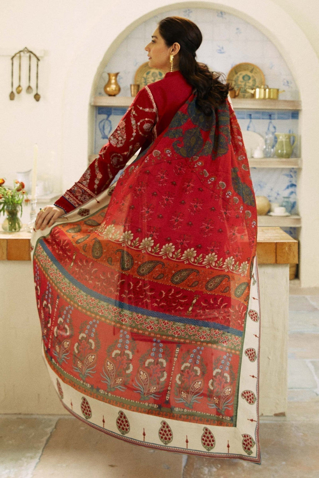 Zara Shahjahan | Coco Lawn Eid Edit 24 | KASHMIR KALI-D3 - House of Zarish