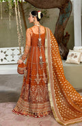 Zarin by Eleshia Embroidered Net 3Pc Suit - KHWAHER - House Of Anaya