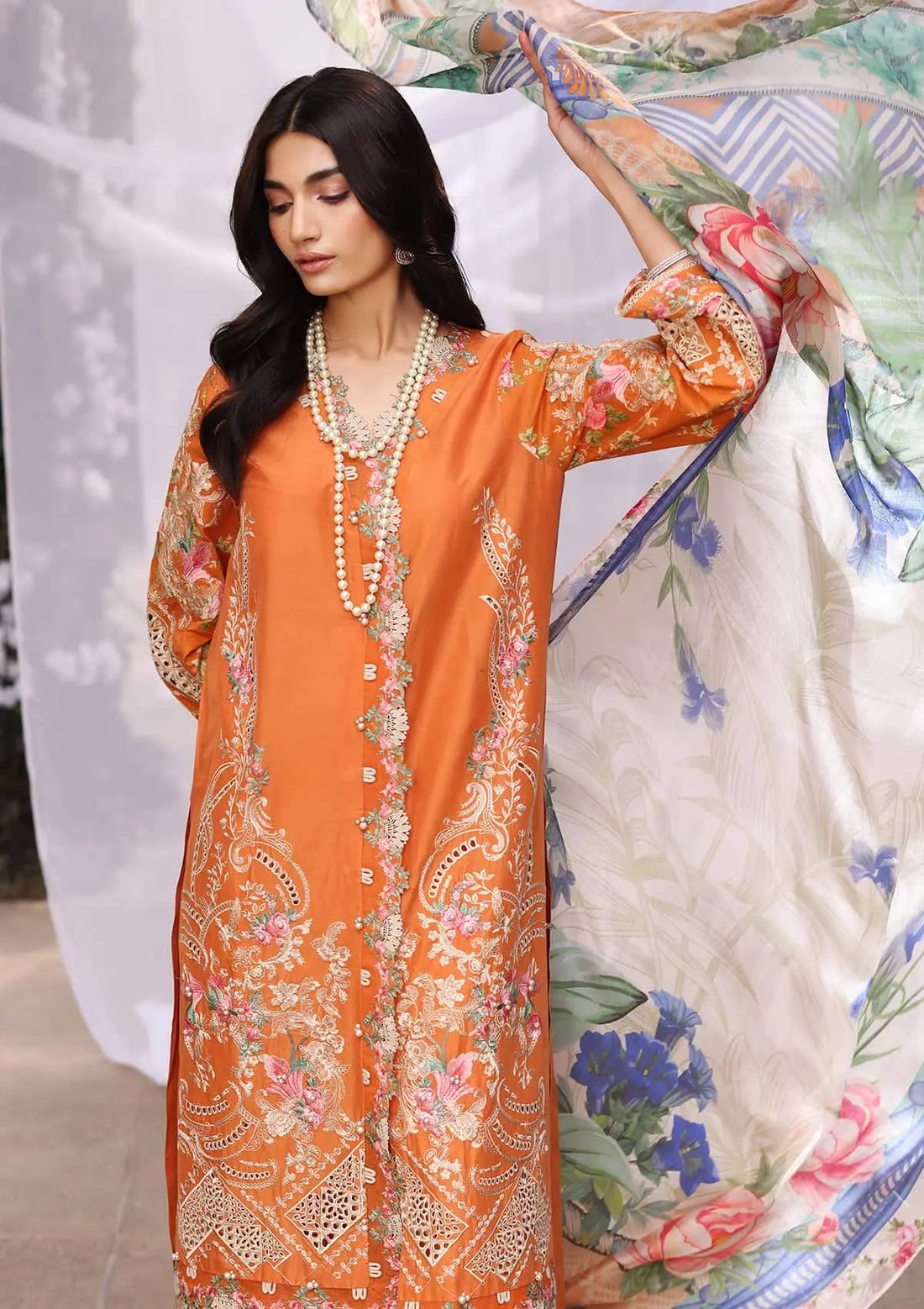 Kahf Premium | Festive Lawn 24 | KFL-10 MAYA - House of Zarish