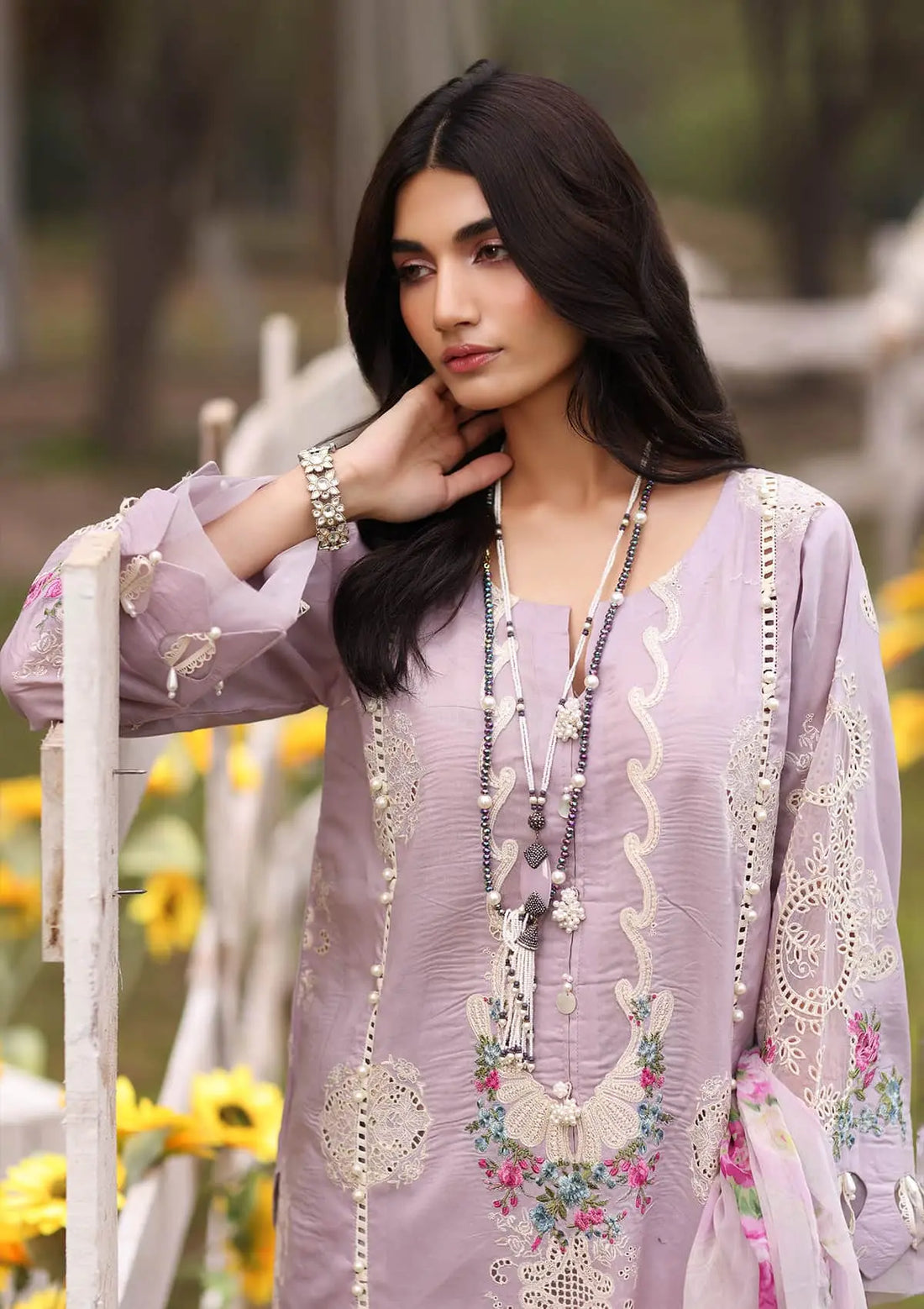 Kahf Premium | Festive Lawn 24 | KFL-08B ELAYA - House of Zarish