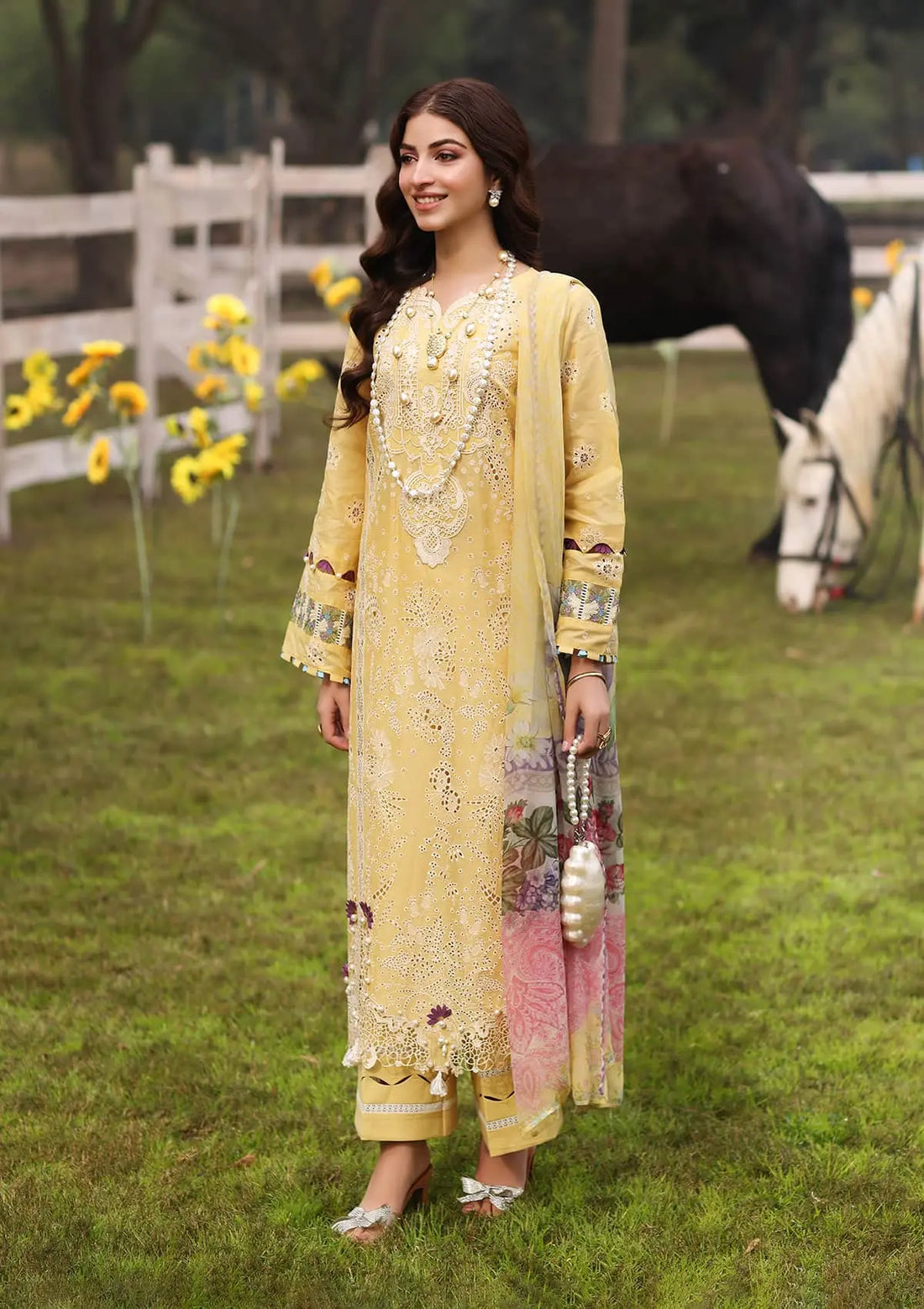 Kahf Premium | Festive Lawn 24 | KFL-05 SAHAR - House of Zarish
