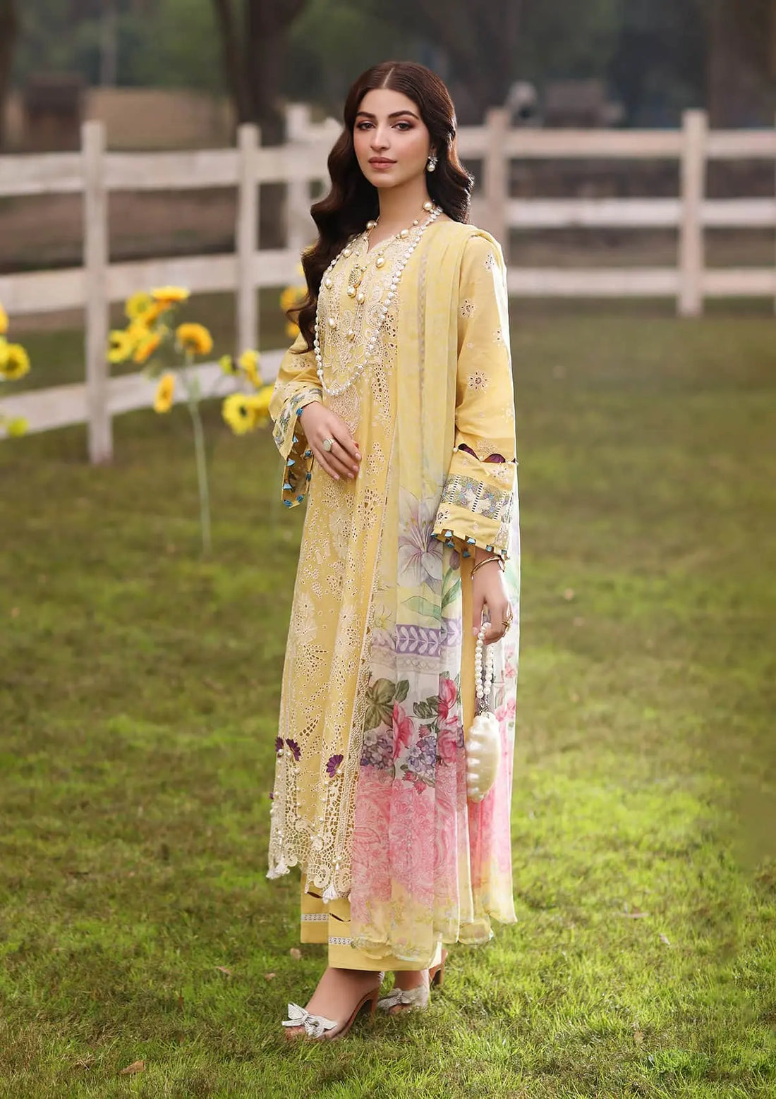 Kahf Premium | Festive Lawn 24 | KFL-05 SAHAR - House of Zarish