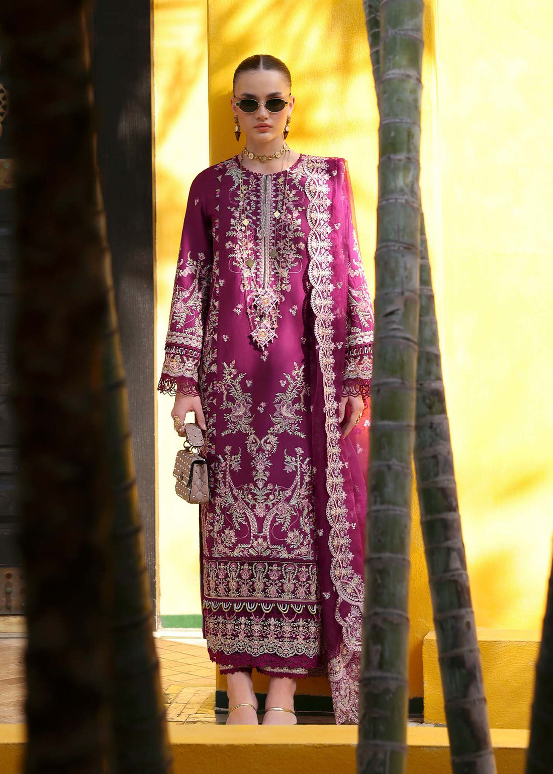 Kanwal Malik | Elysia Luxury Lawn 25 | Lavena - House Of Anaya